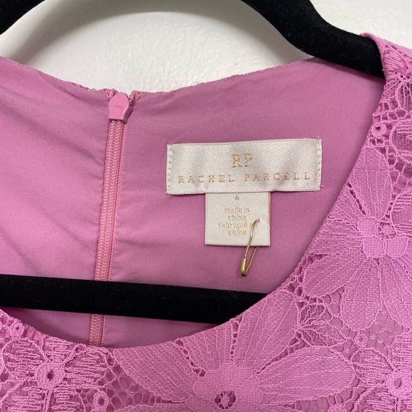 Rachel Parcell  Cap Sleeve Lace Sheath Dress- Size Small - Picture 4 of 6